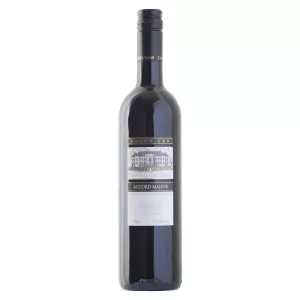 Accord Majeur du Château de Crans, vin rouge suisse bio structuré en bouteille 75 cl